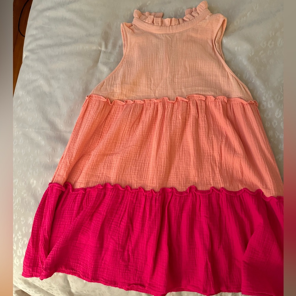 Like new pomander place color block sundress